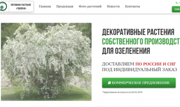 питомник декоративных саженцев