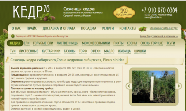 питомник хвойных в ярославле