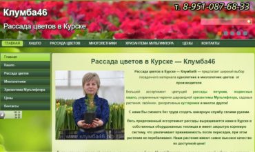 рассада цветов в курске